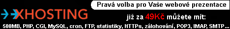 Nejlevnejsi webhosting,serverhousing a domeny